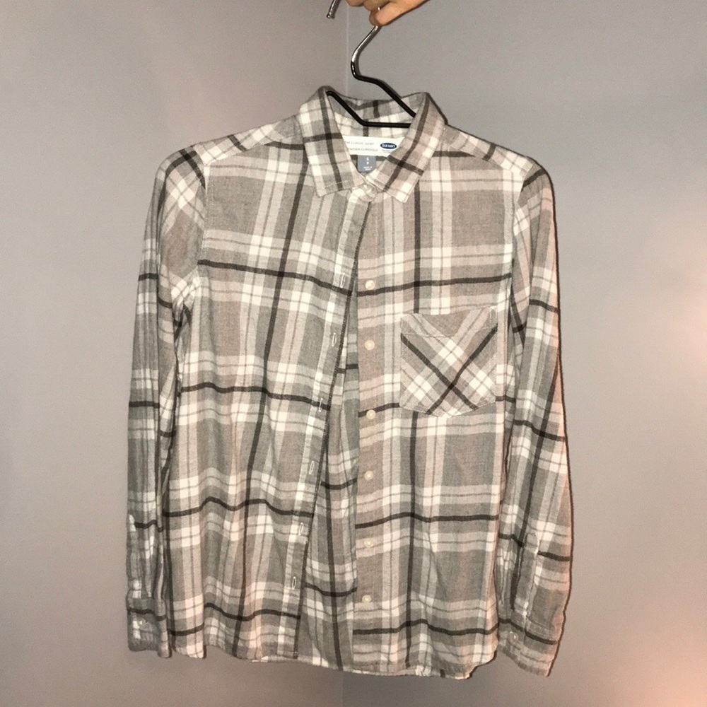 Old Navy Women’s plaid flannel